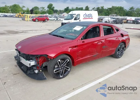 2024 Hyundai Sonata N Line from USA, damaged, VIN KMHL54JC9RA363916